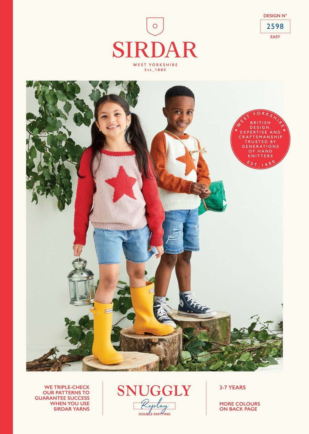 SIRDAR 2598 Childrens Star Sweater