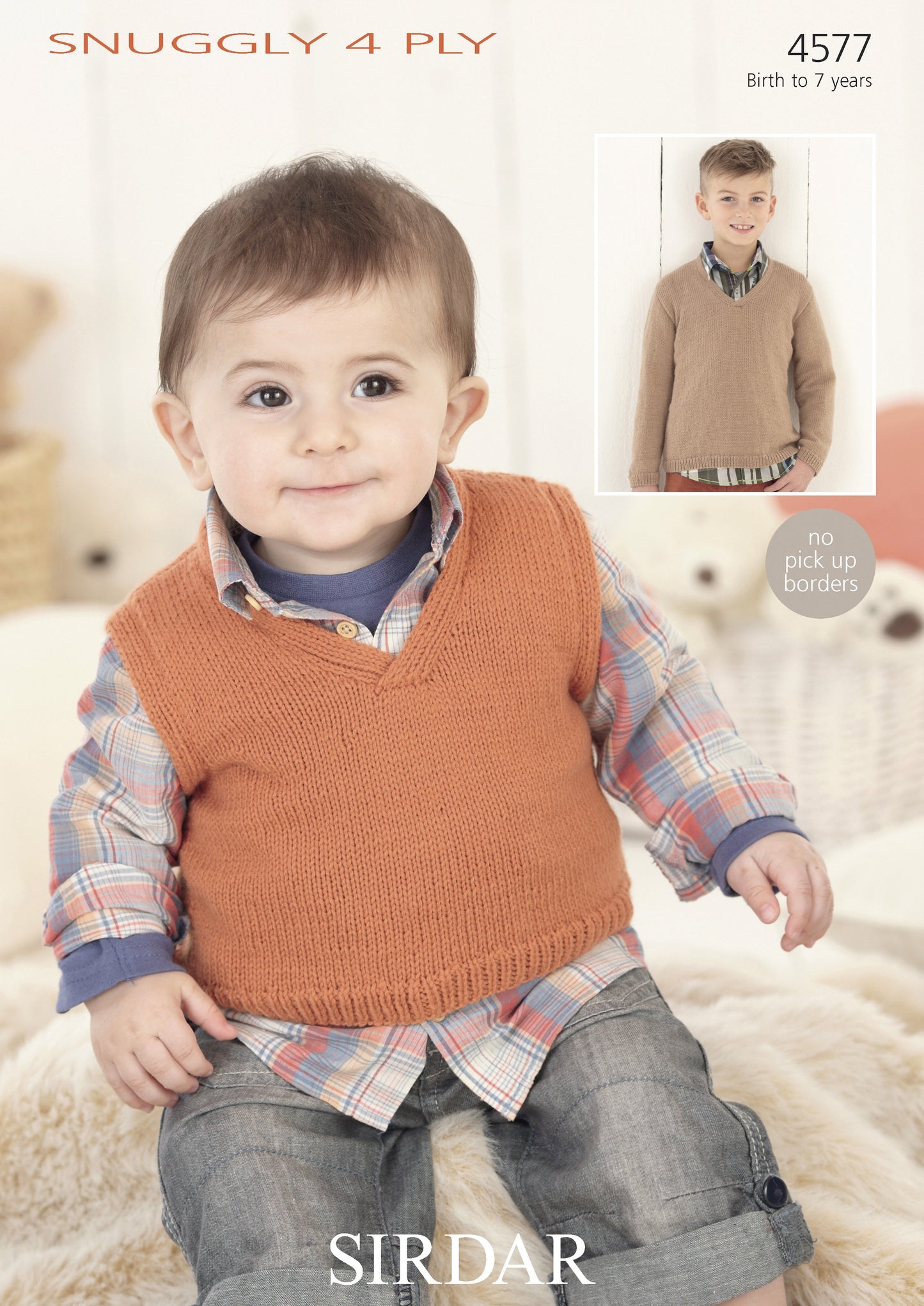 SIRDAR 4577 Sweater and Tank Top