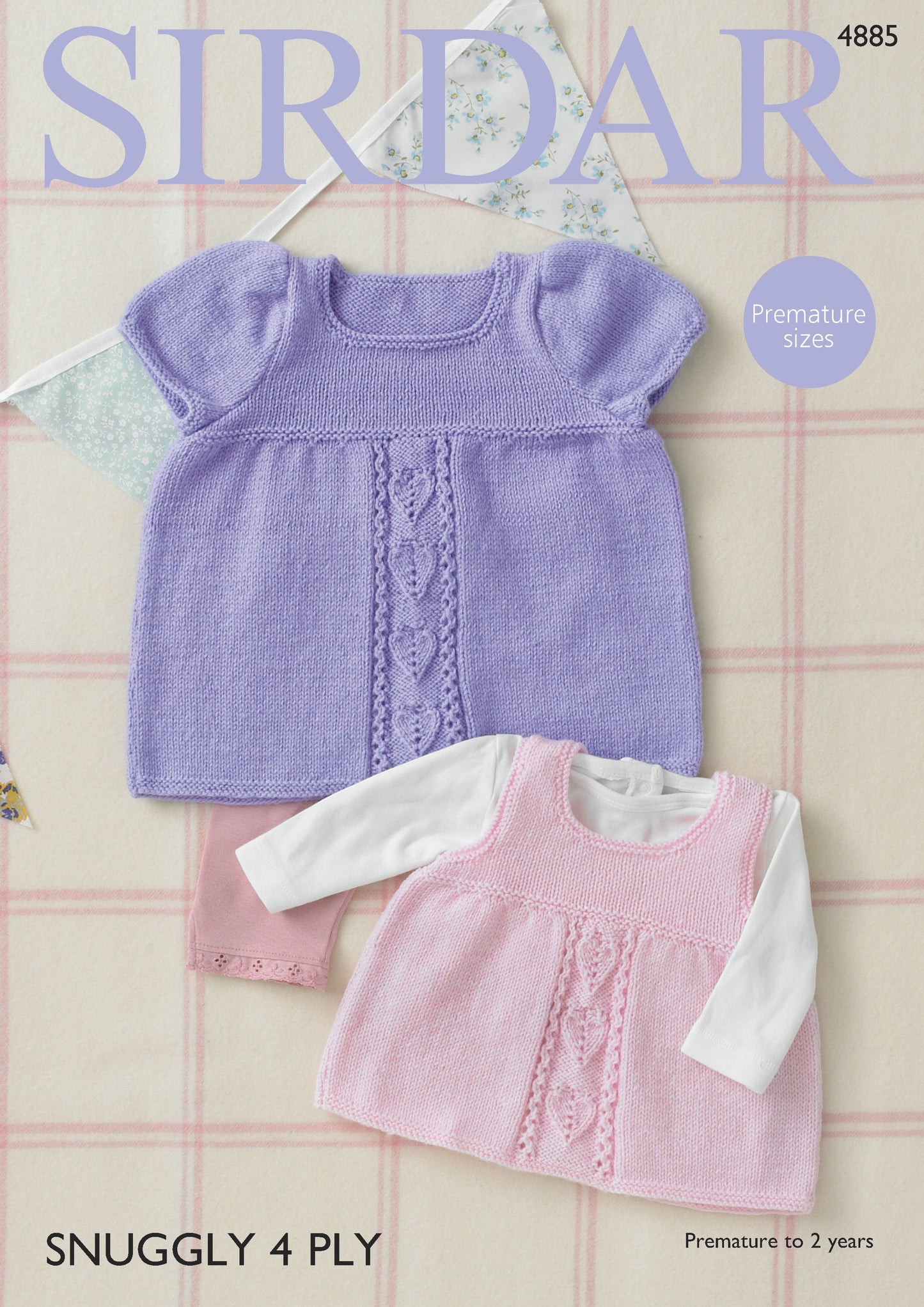 SIRDAR 4885 Dress and Pinafore