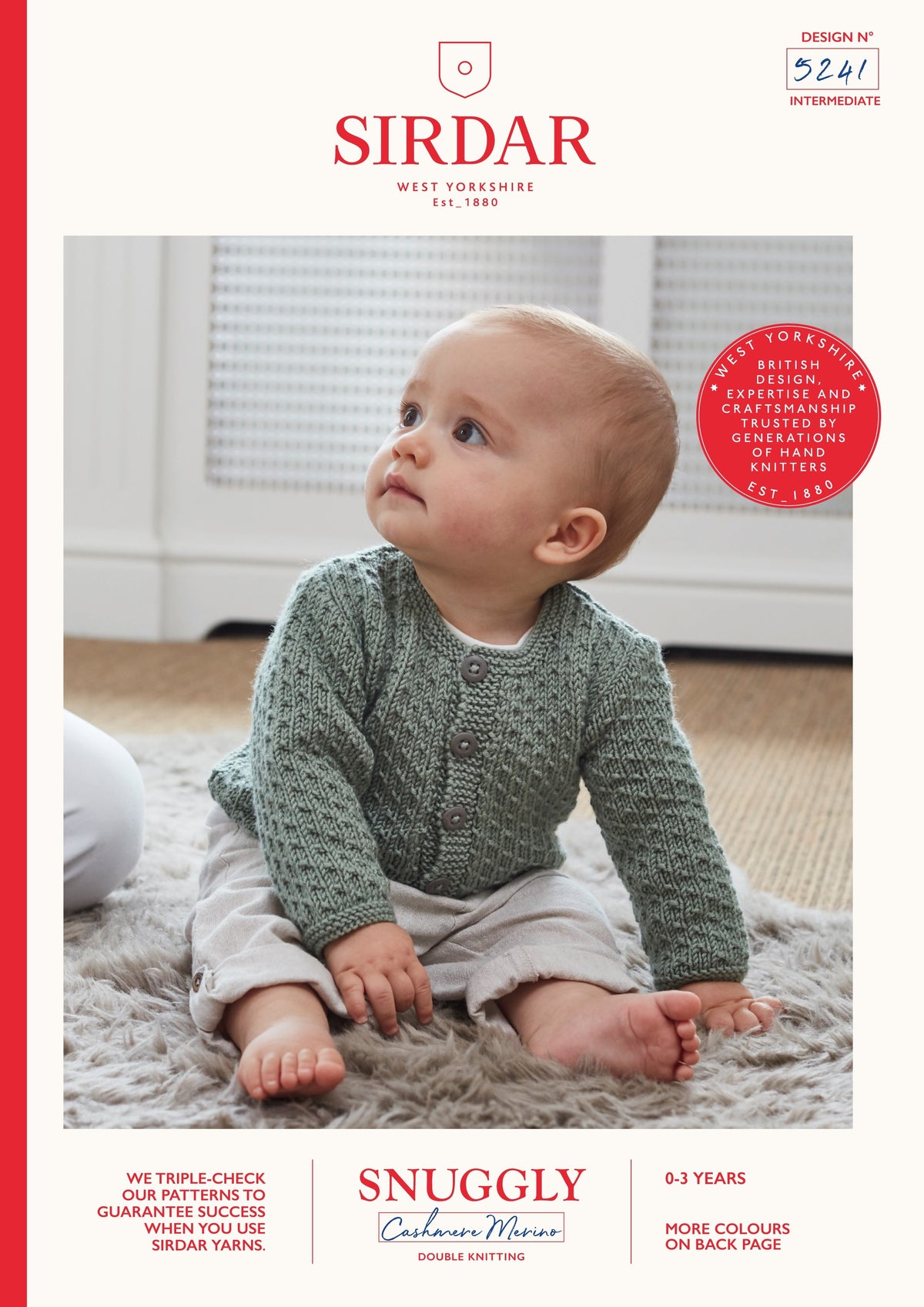 SIRDAR 5241 Cardigan