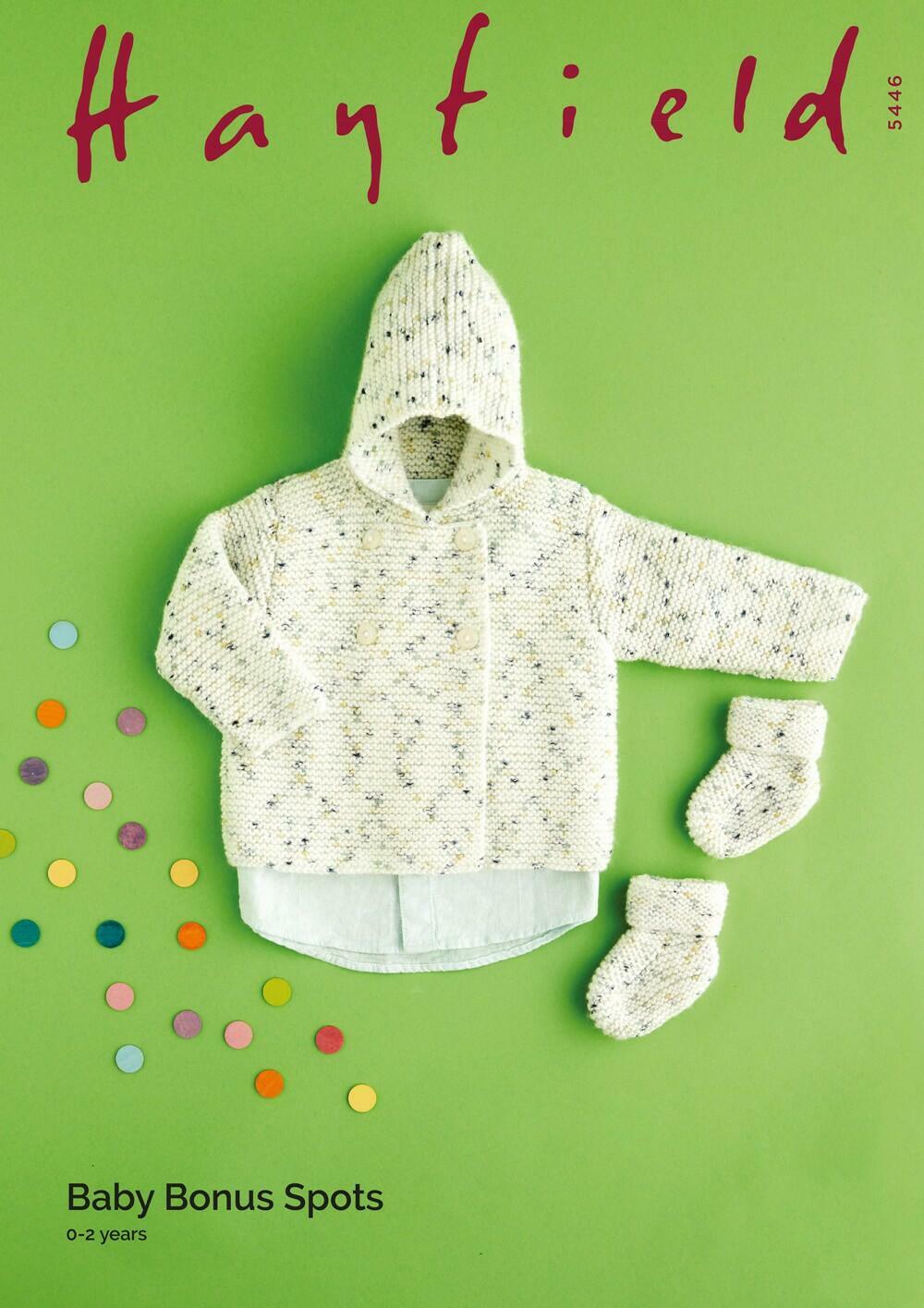 SIRDAR 5446 Hooded Jacket and Bootees