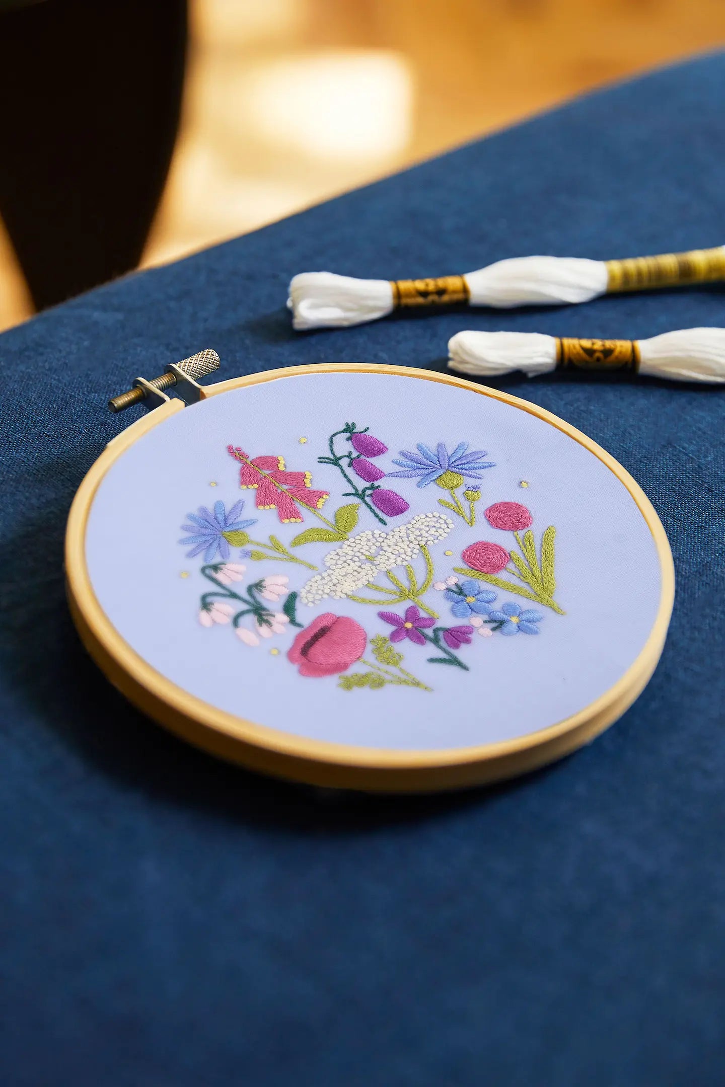 ENGLISH GARDEN EMBROIDERY KIT