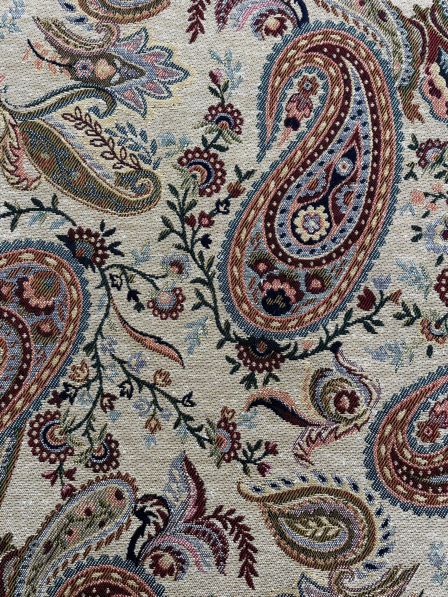 Tobruk Paisley Tapestry/Spice