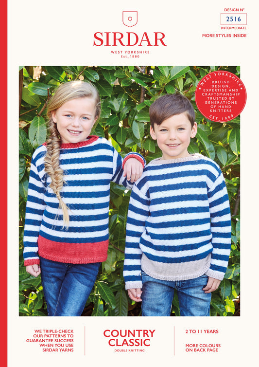 SIRDAR 2516  Sweaters in Country Classic