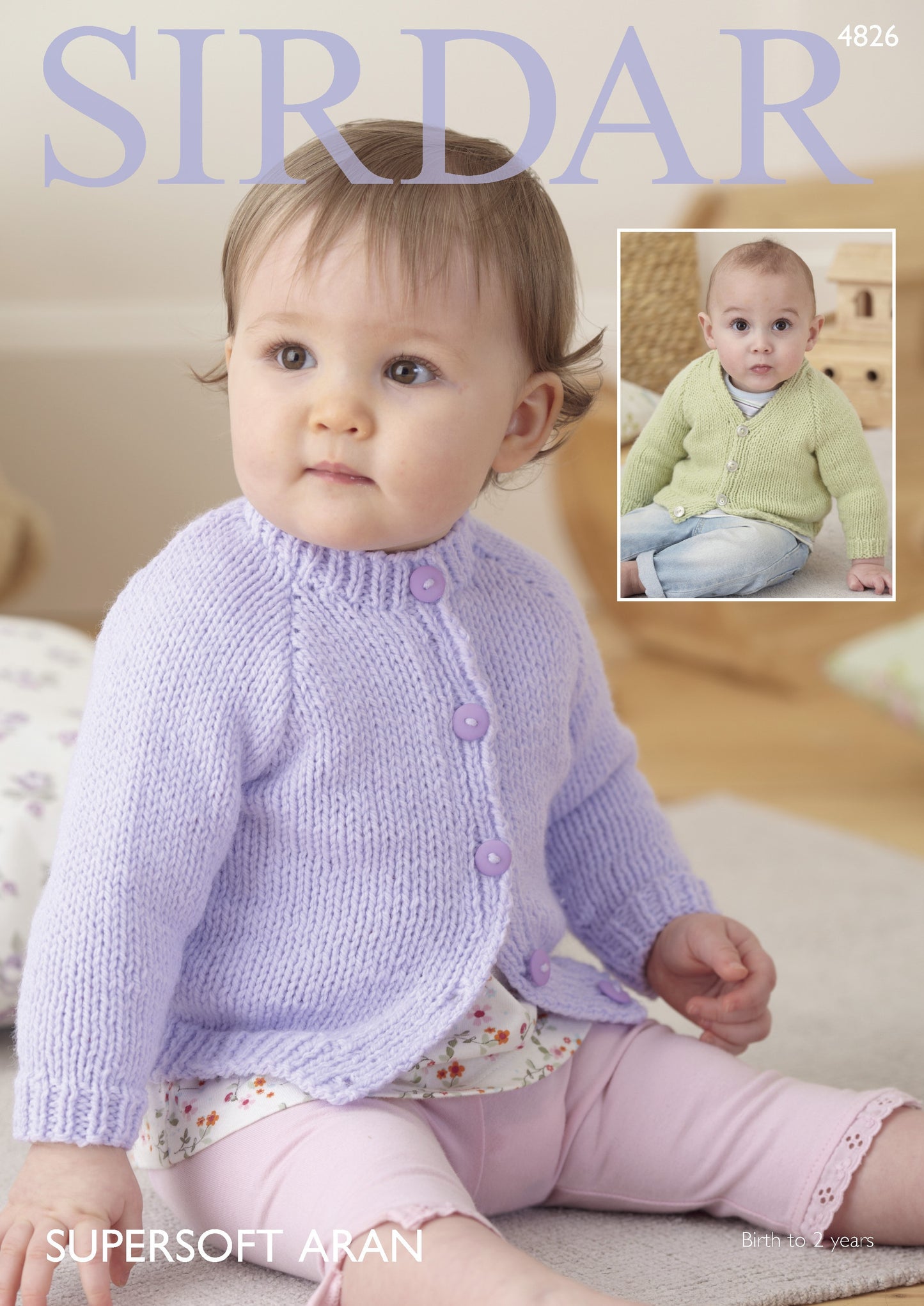 SIRDAR 4826  Cardigan