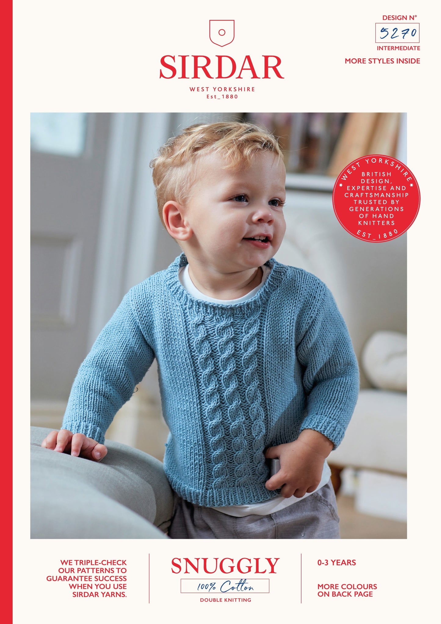 SIRDAR 5270  Sweater and Tank Top