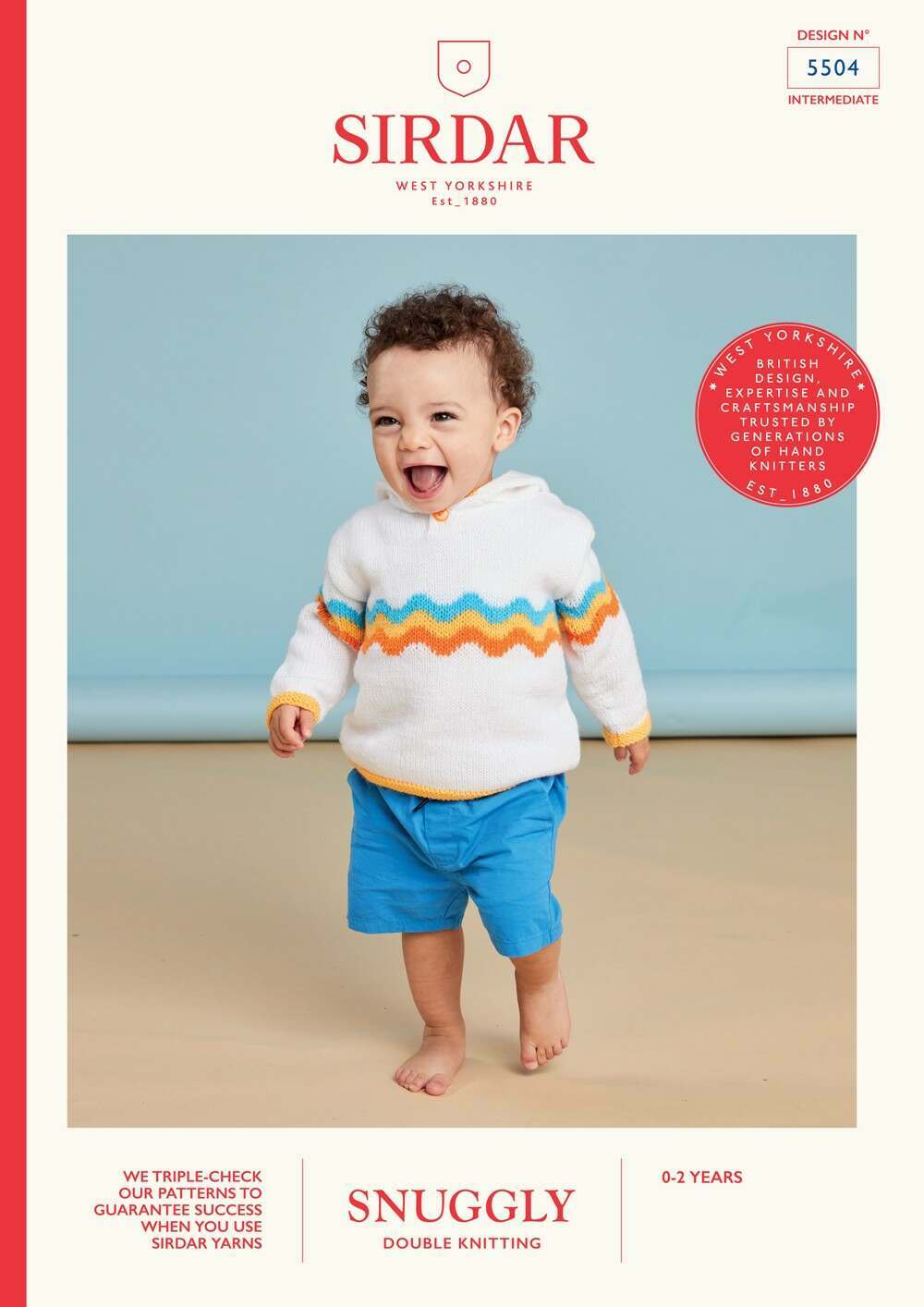 SIRDAR 5504  Hoodie