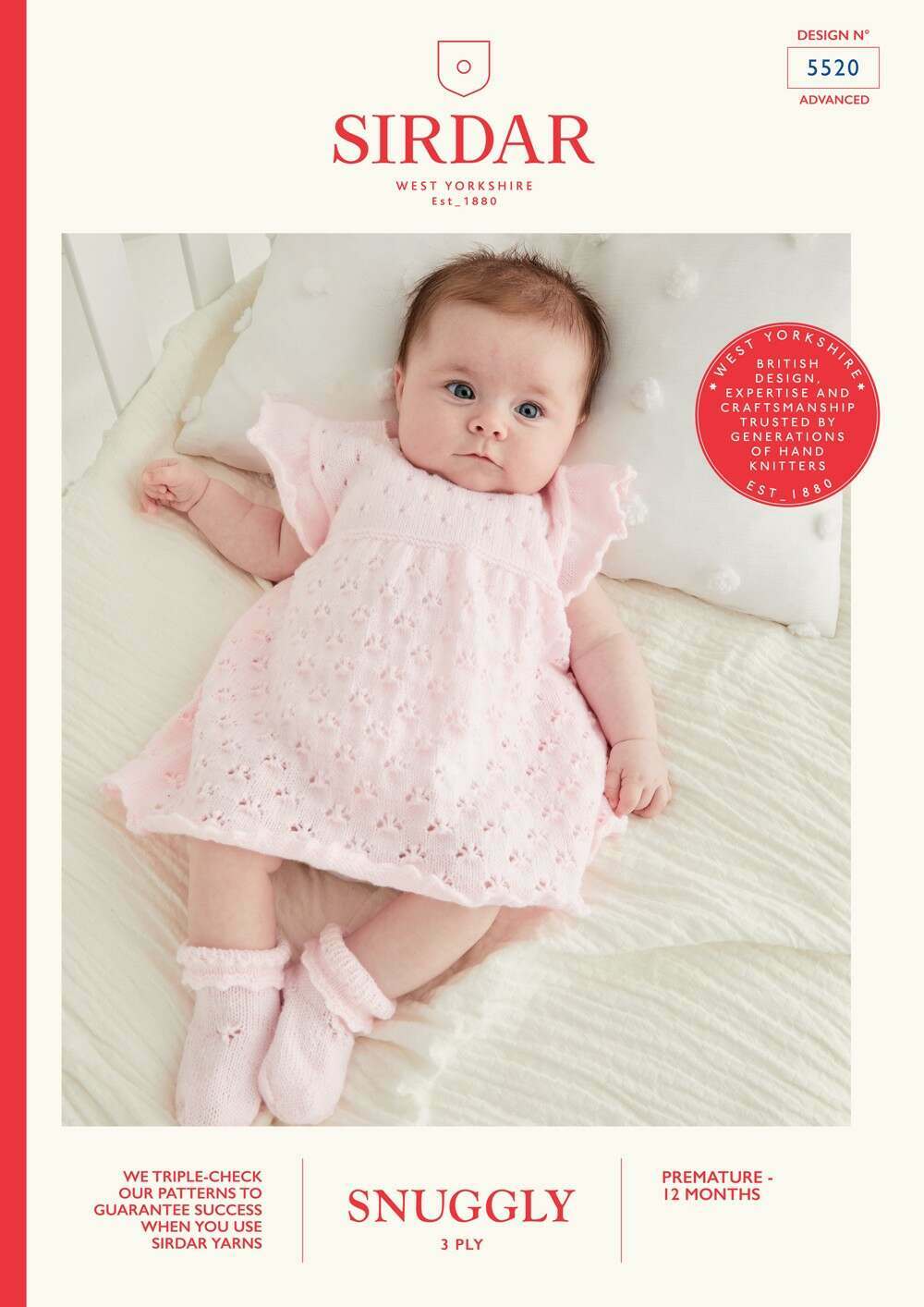 SIRDAR 5520   Dress and Socks