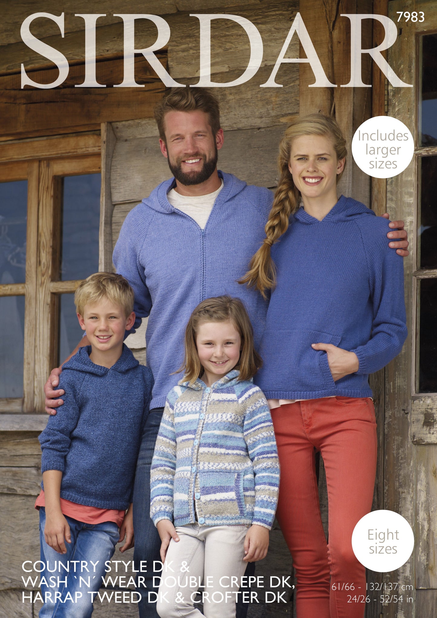 SIRDAR 7983  Sweaters and Jackets in Country Style
