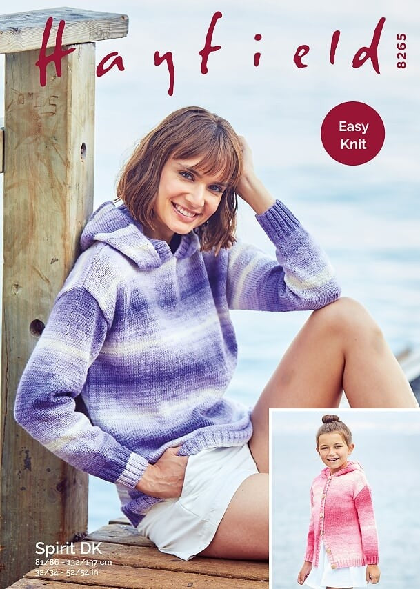 SIRDAR 8265  Sweater and Jacket