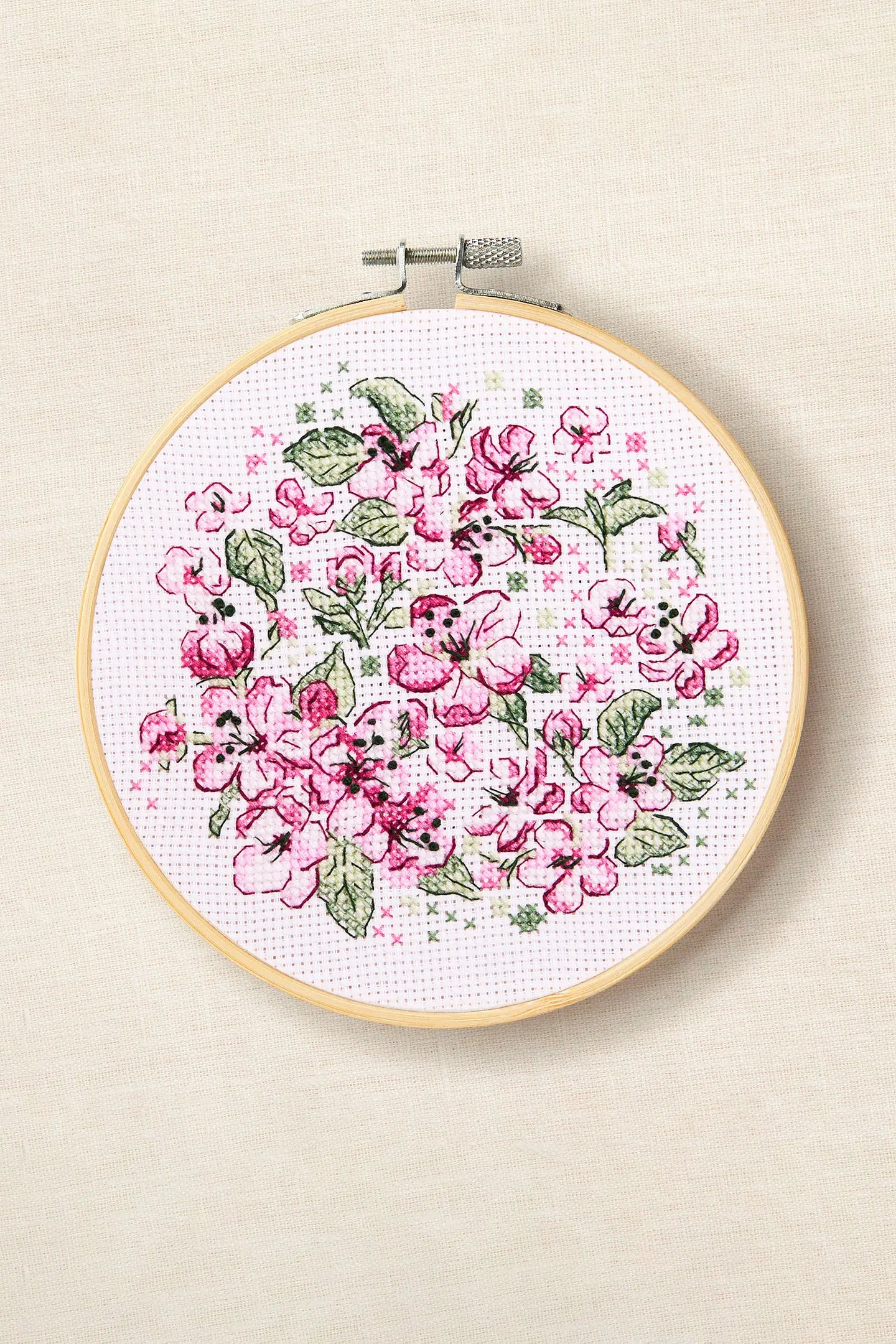 CHERRY BLOSSOM CROSS STITCH KIT