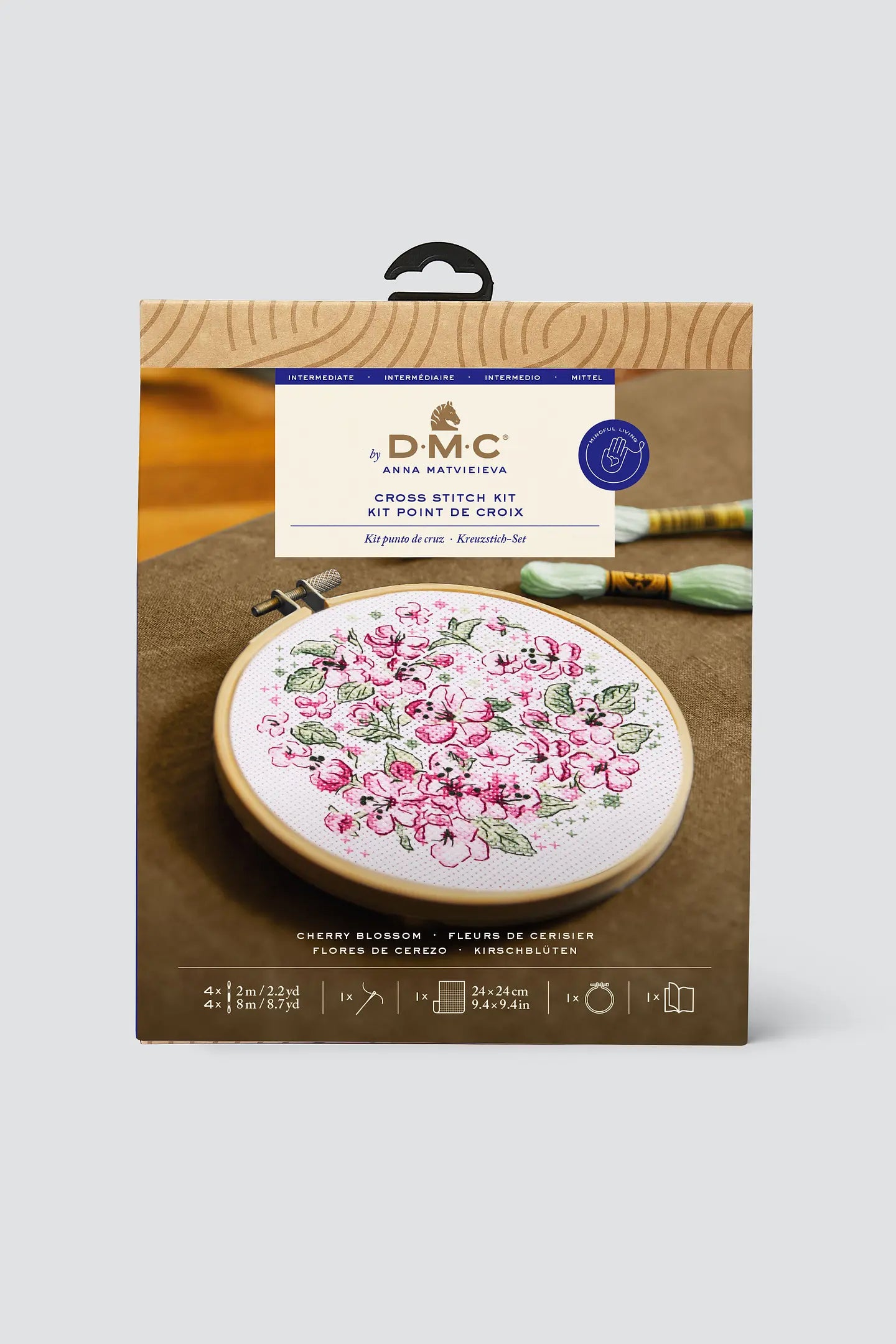CHERRY BLOSSOM CROSS STITCH KIT