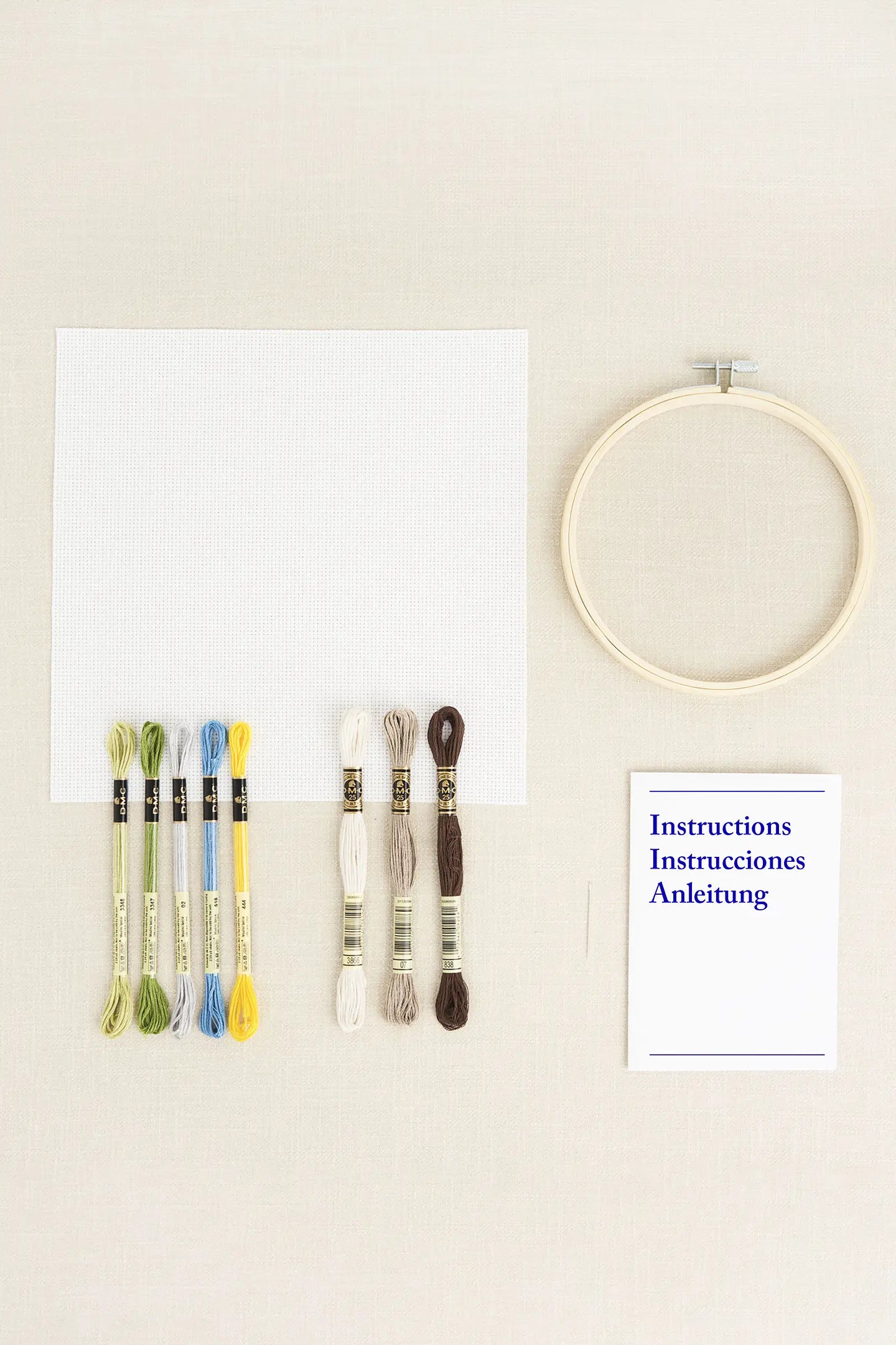 FLOWERS WATERING CAN CROSS STITCH KIT