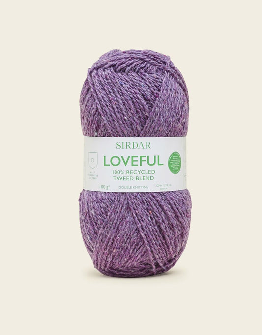 LOVEFUL RECYCLED TWEED BLEND DK
