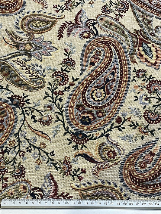 Tobruk Paisley Tapestry/Spice