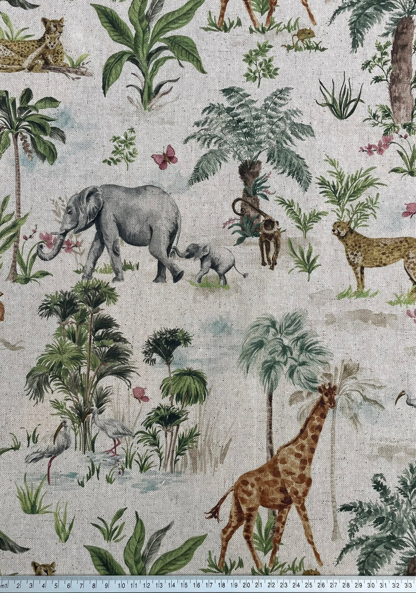 Safari Animals / Linen