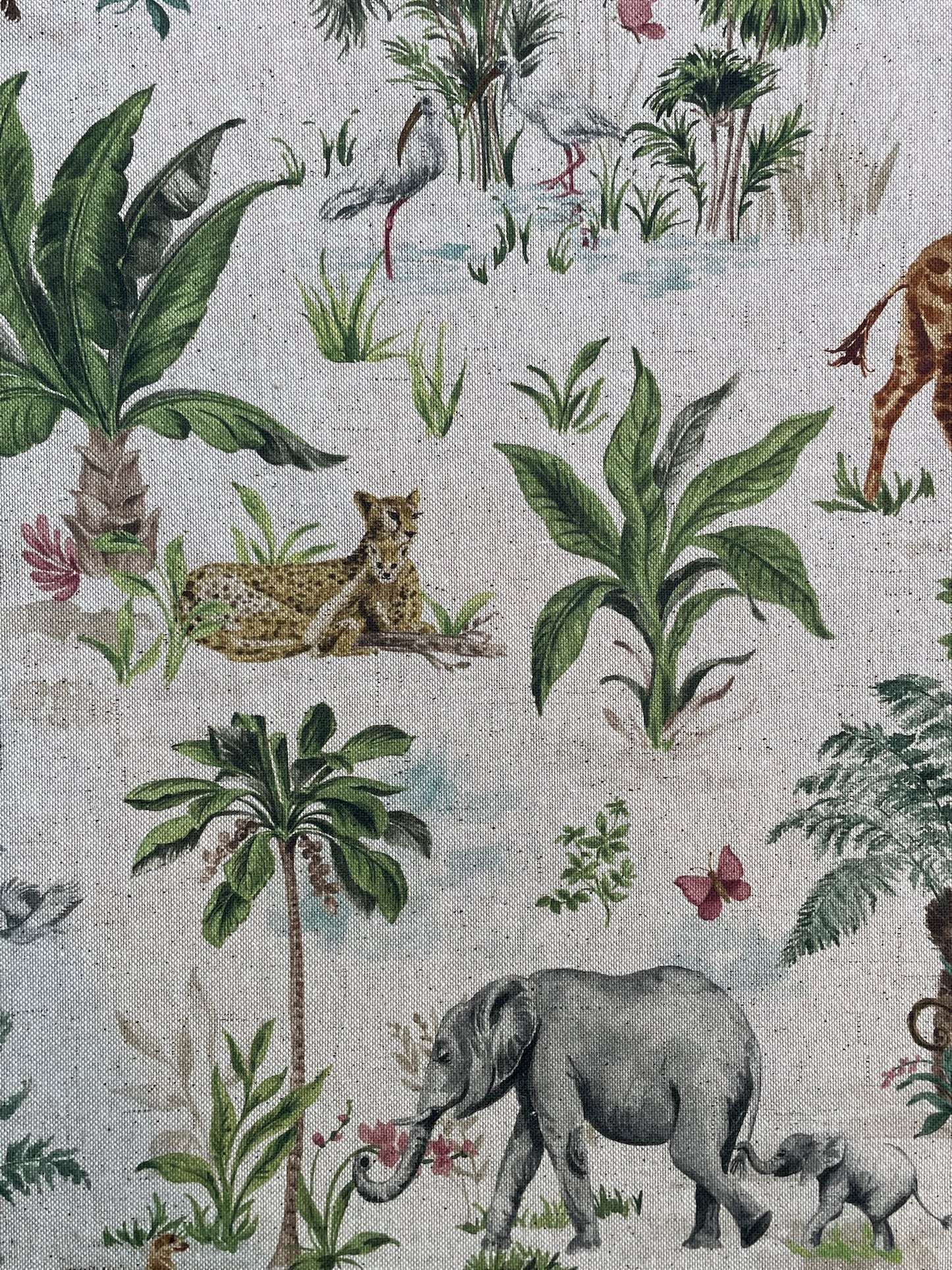 Safari Animals / Linen