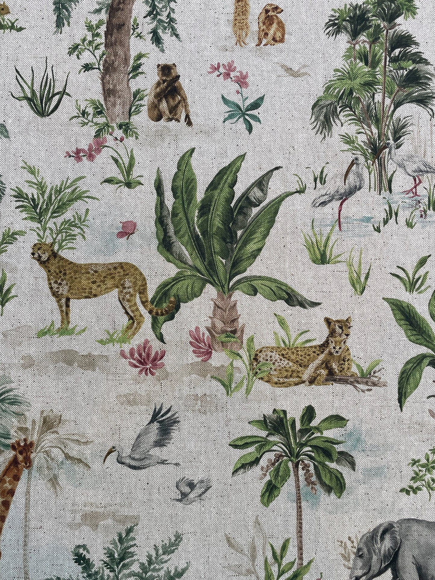 Safari Animals / Linen