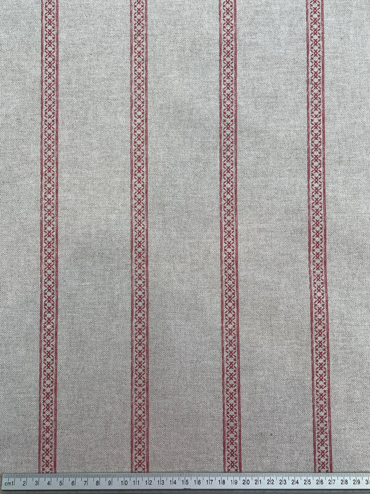 Camilla Stripe / Soft Red