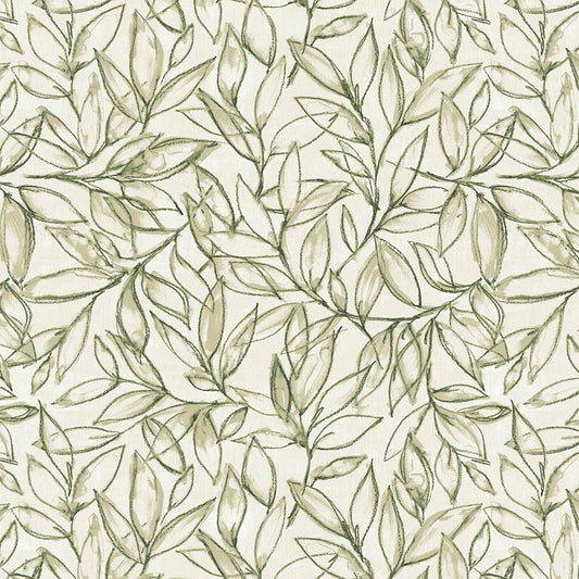 Scattered Leaves/Sage Matt PVC