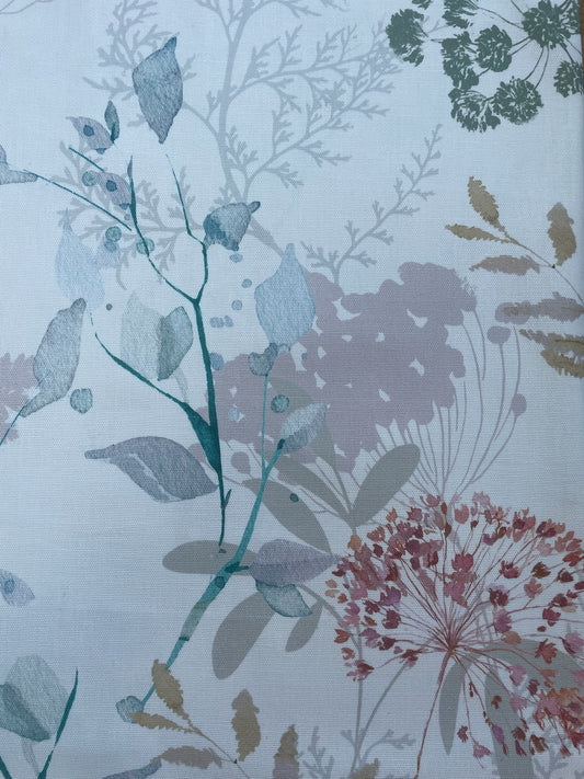 Country Cottage Floral/Coral Green