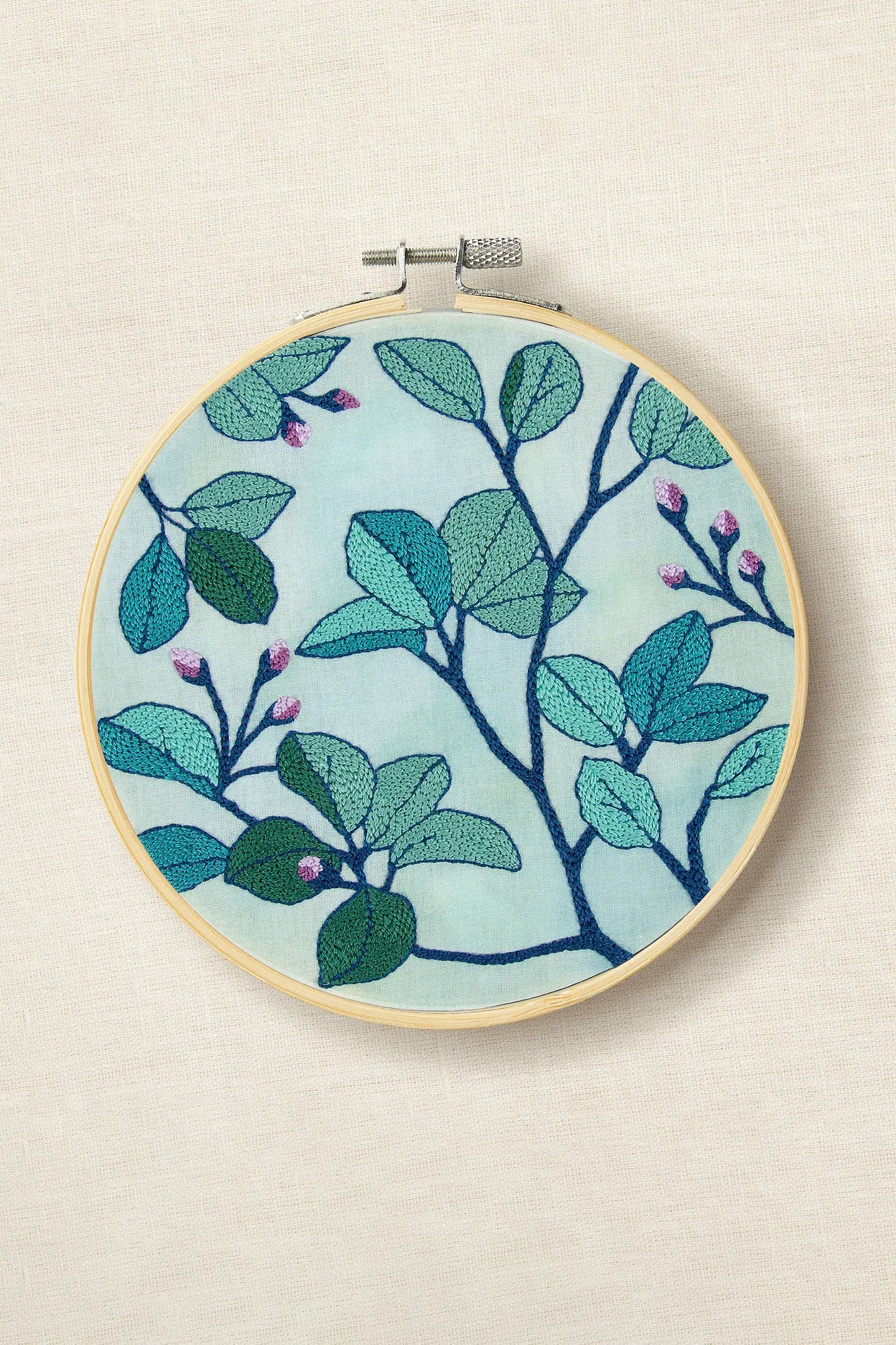 JUNGLE FOLIAGE PUNCH NEEDLE KIT