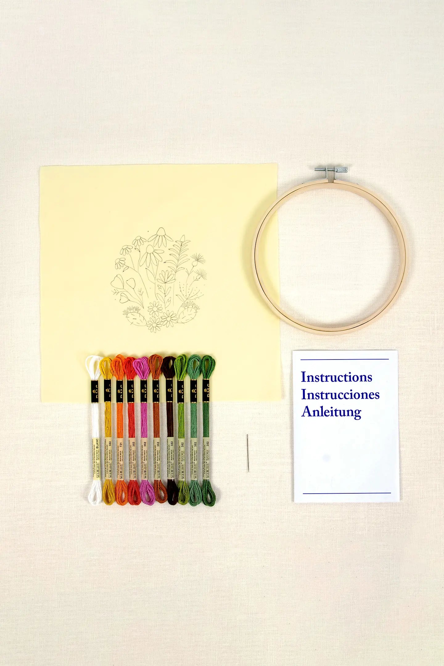 MEDITERRANEAN GARDEN EMBROIDERY KIT