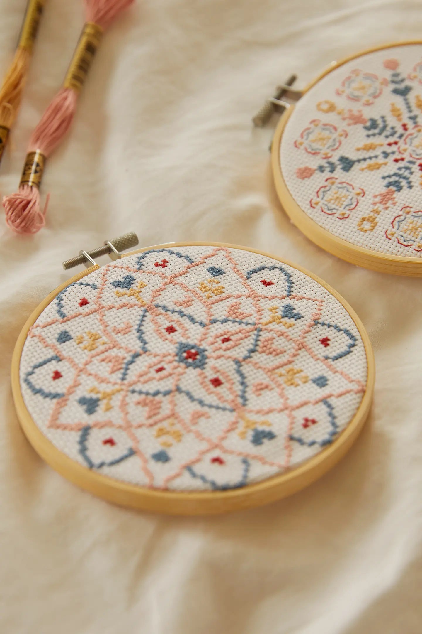 MEDITATIVE MANDALA CROSS STITCH KIT