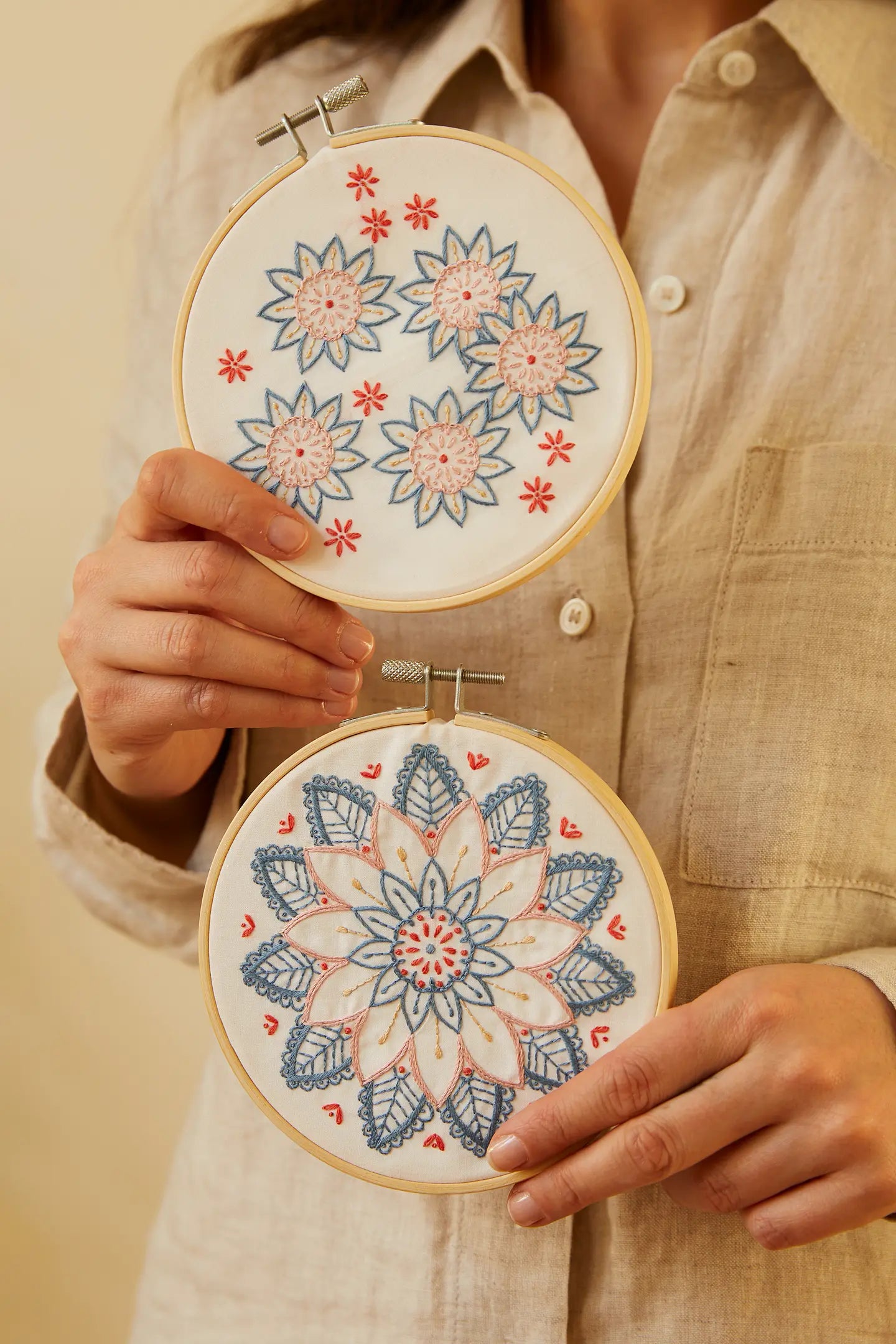 MINDFUL MANDALA EMBROIDERY KIT