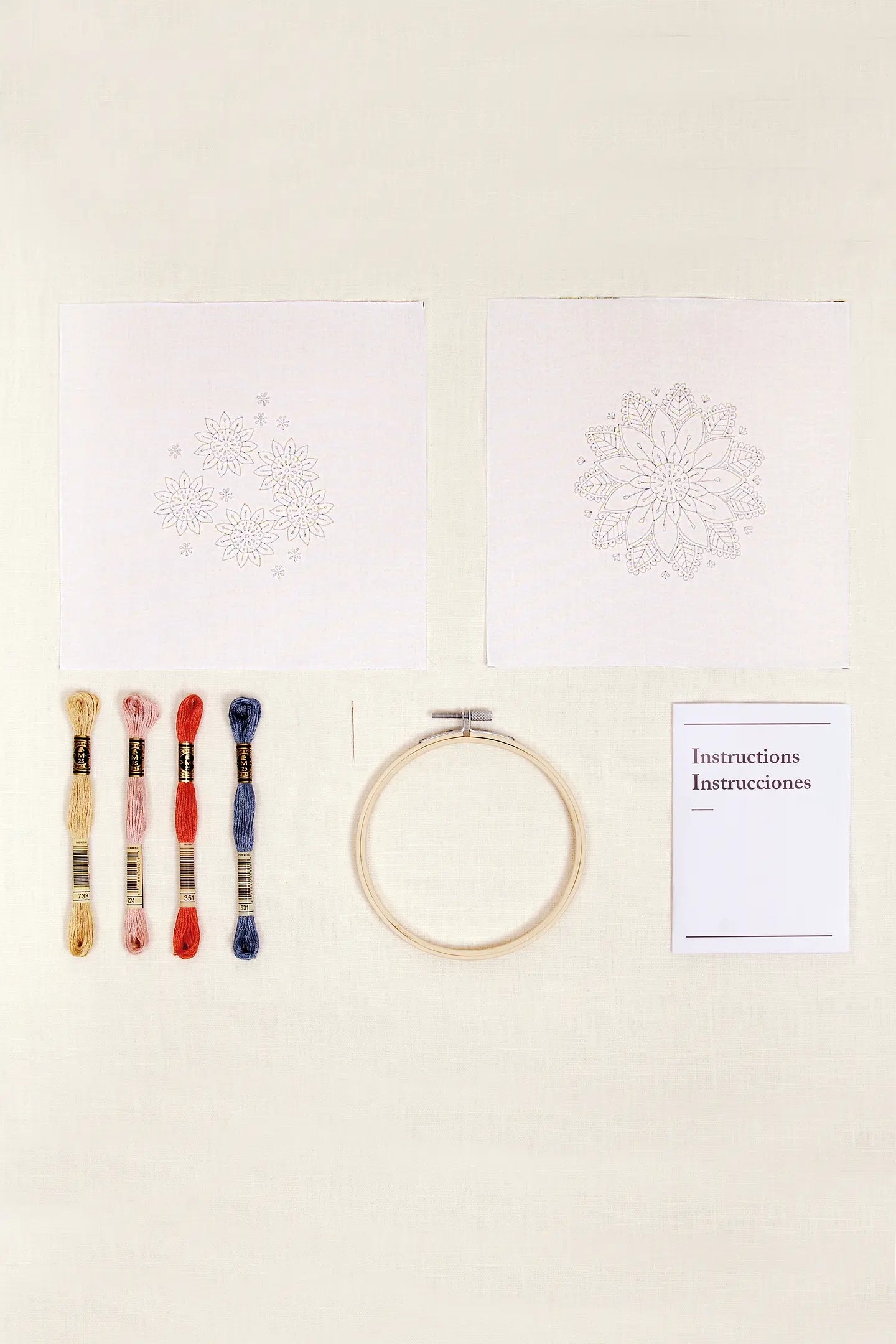 MINDFUL MANDALA EMBROIDERY KIT