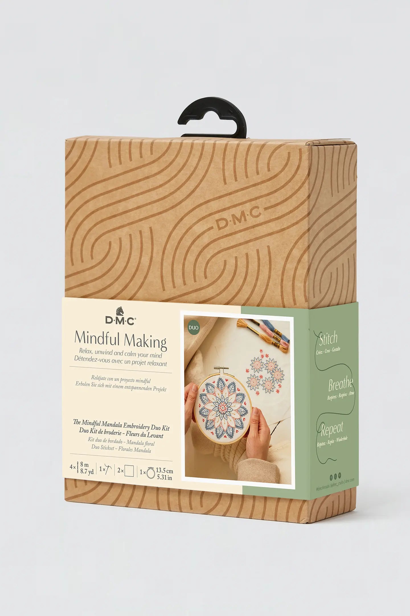 MINDFUL MANDALA EMBROIDERY KIT