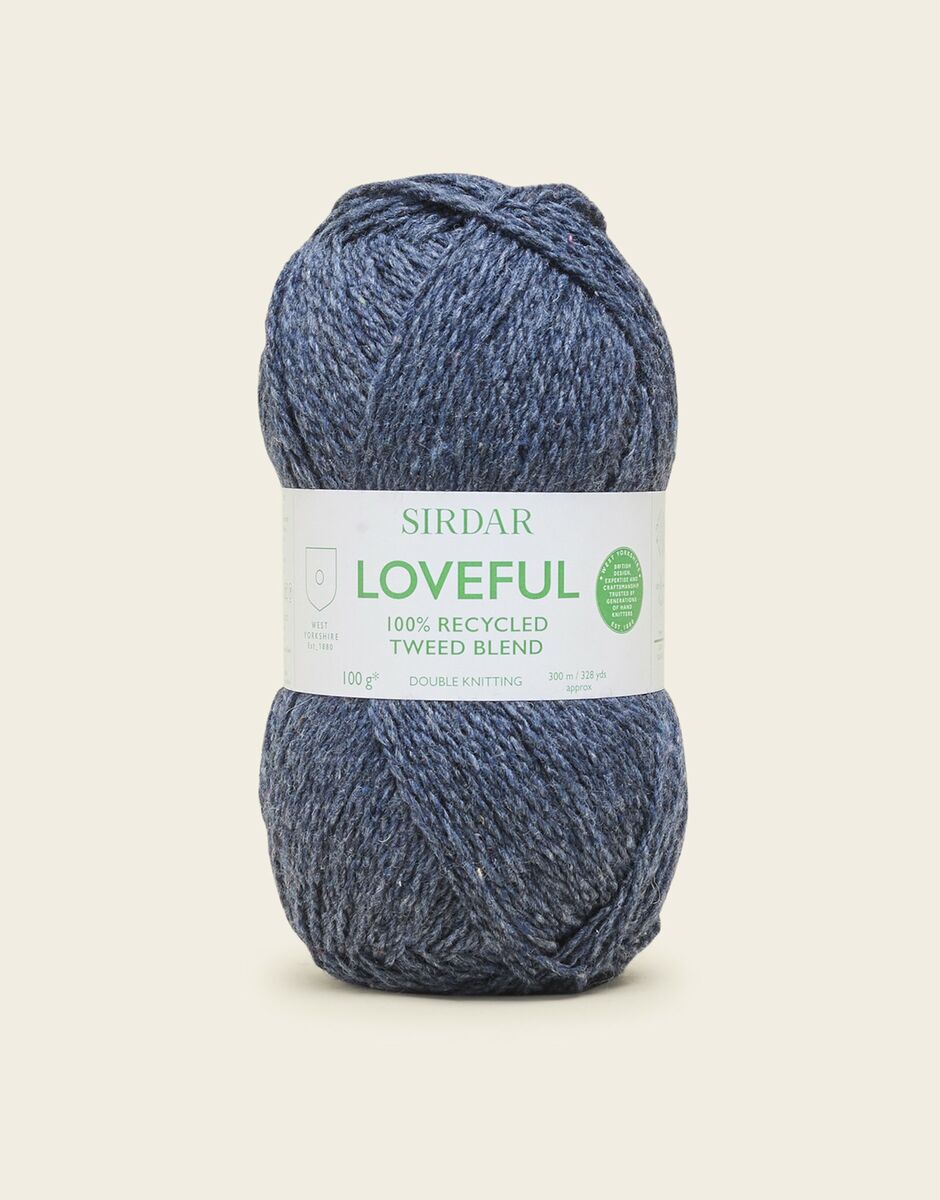 LOVEFUL RECYCLED TWEED BLEND DK