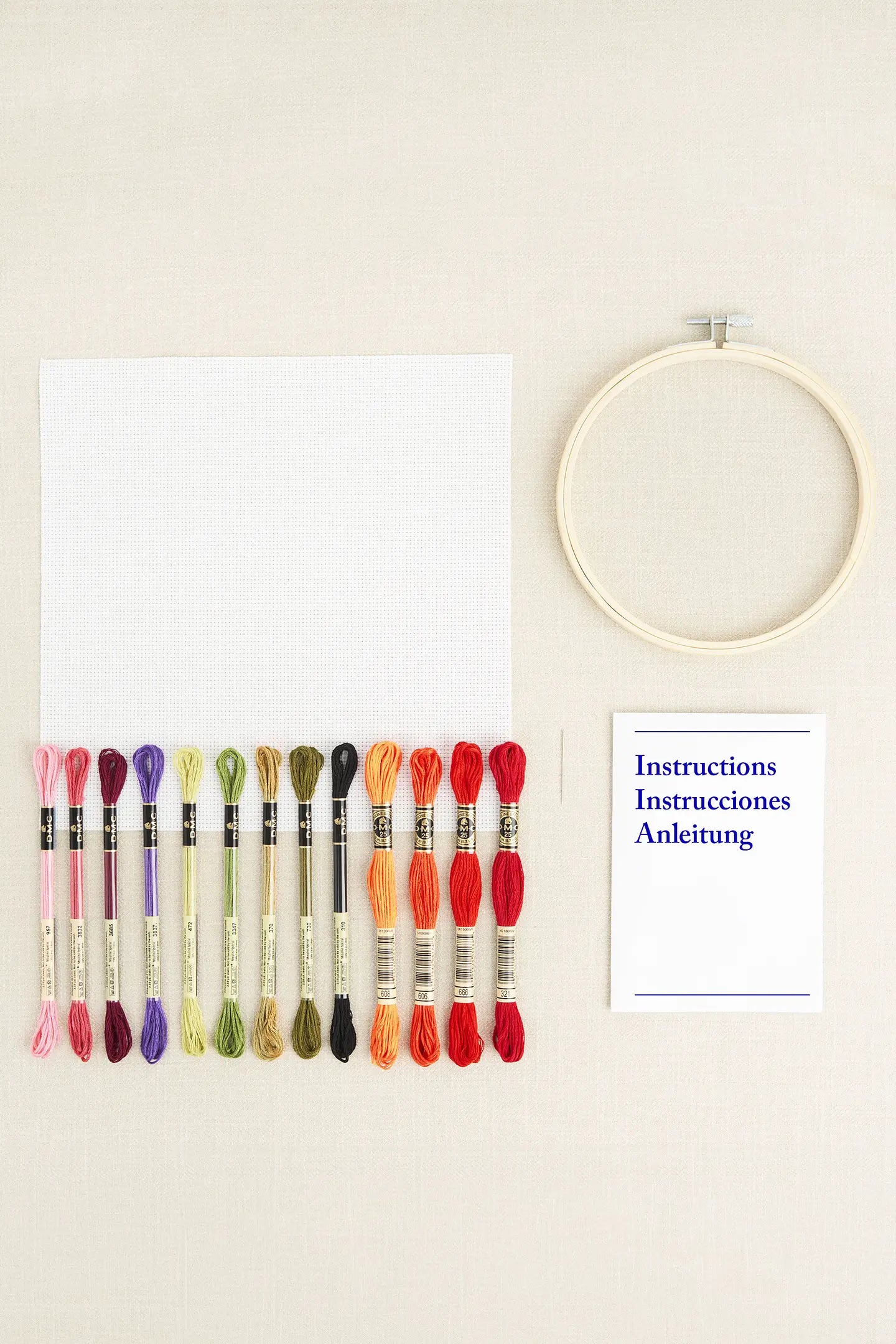 SCARLET POPPIES CROSS STITCH KIT