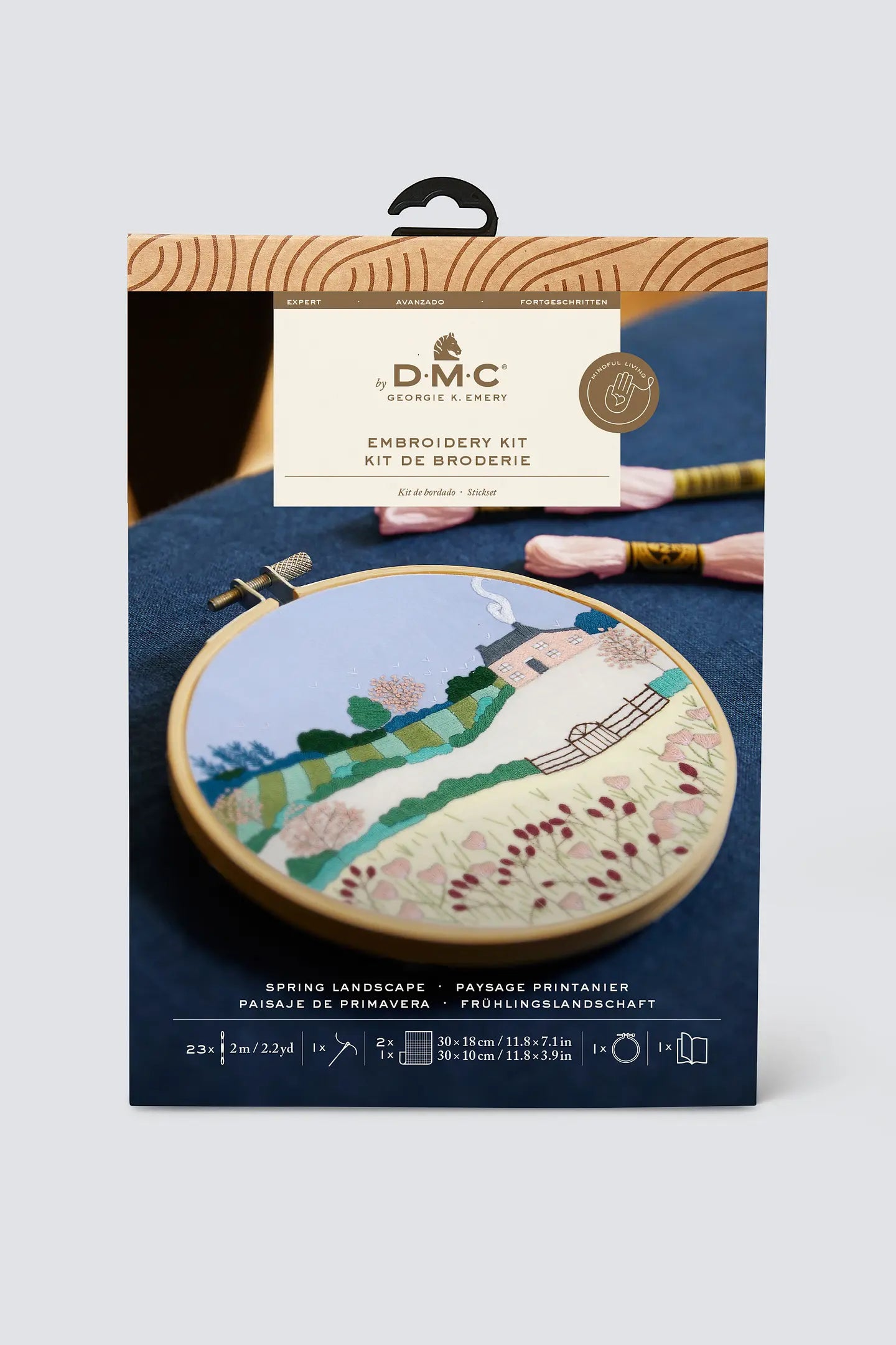 SPRING LANDSCAPE EMBROIDERY KIT