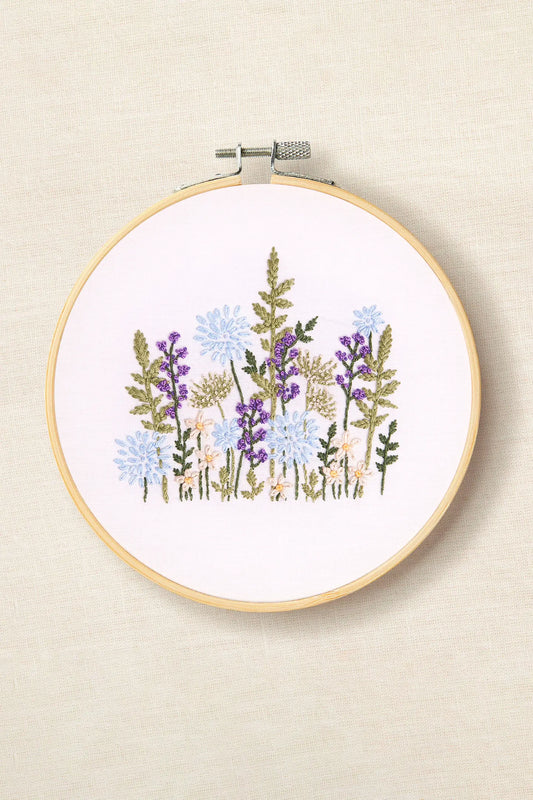 WILD BLOOMS EMBROIDERY KIT