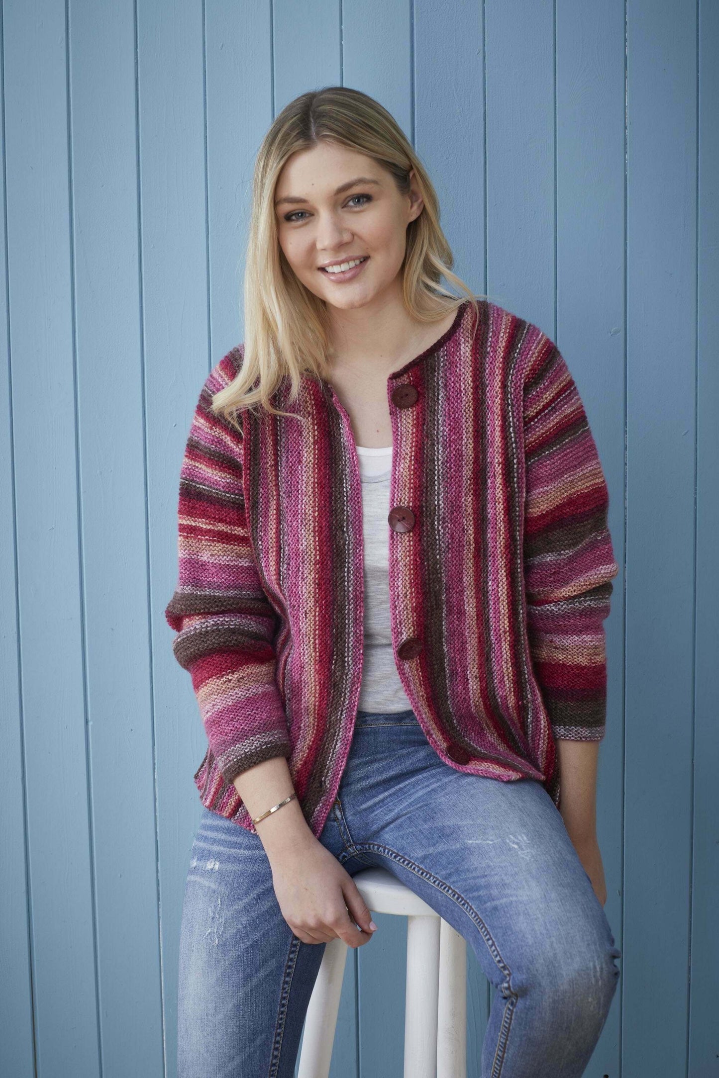 KING COLE 5648  Cardigans in Bramble DK