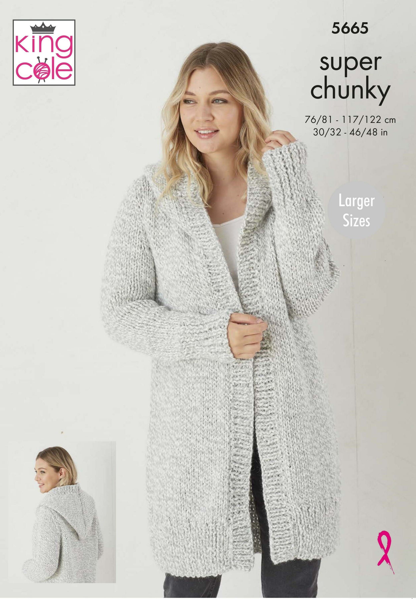KING COLE 5665  Jackets in Timeless / Timeless Classic Super Chunky