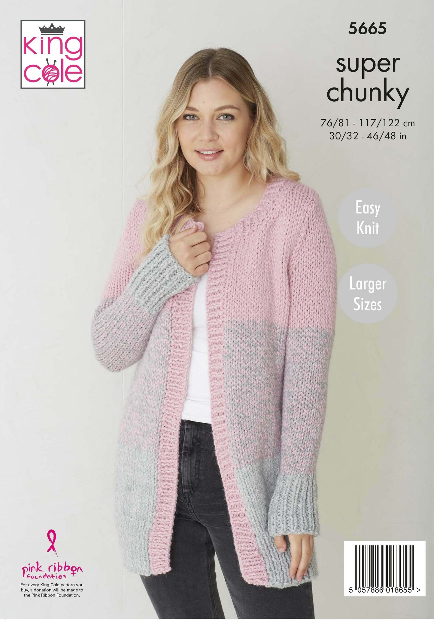 KING COLE 5665  Jackets in Timeless / Timeless Classic Super Chunky