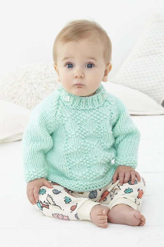 KING COLE 5845  Jacket, Sweater, Hat & Blanket in Comfort Chunky