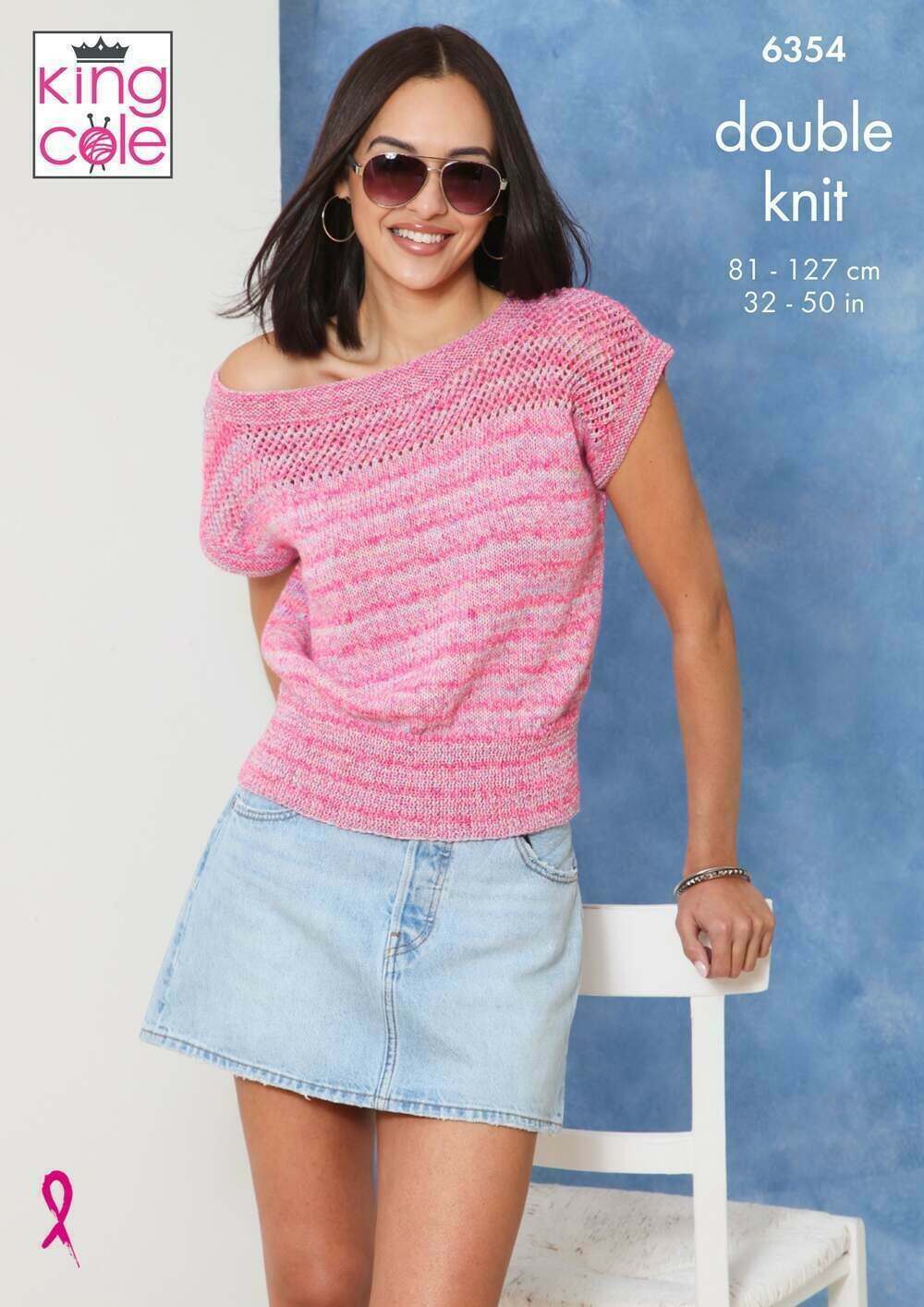KING COLE 6354  Tops in Jamboree DK