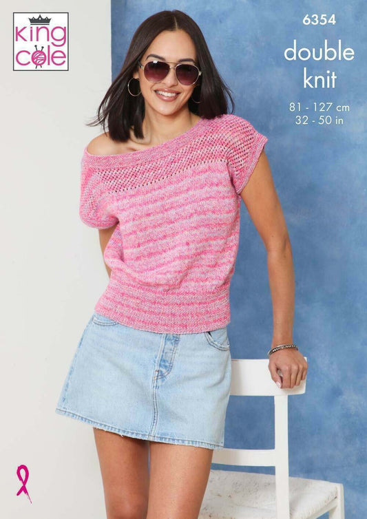 KING COLE 6354  Tops in Jamboree DK