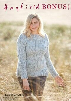 SIRDAR 10000  Sweater in Hayfield Bonus Super Chunky