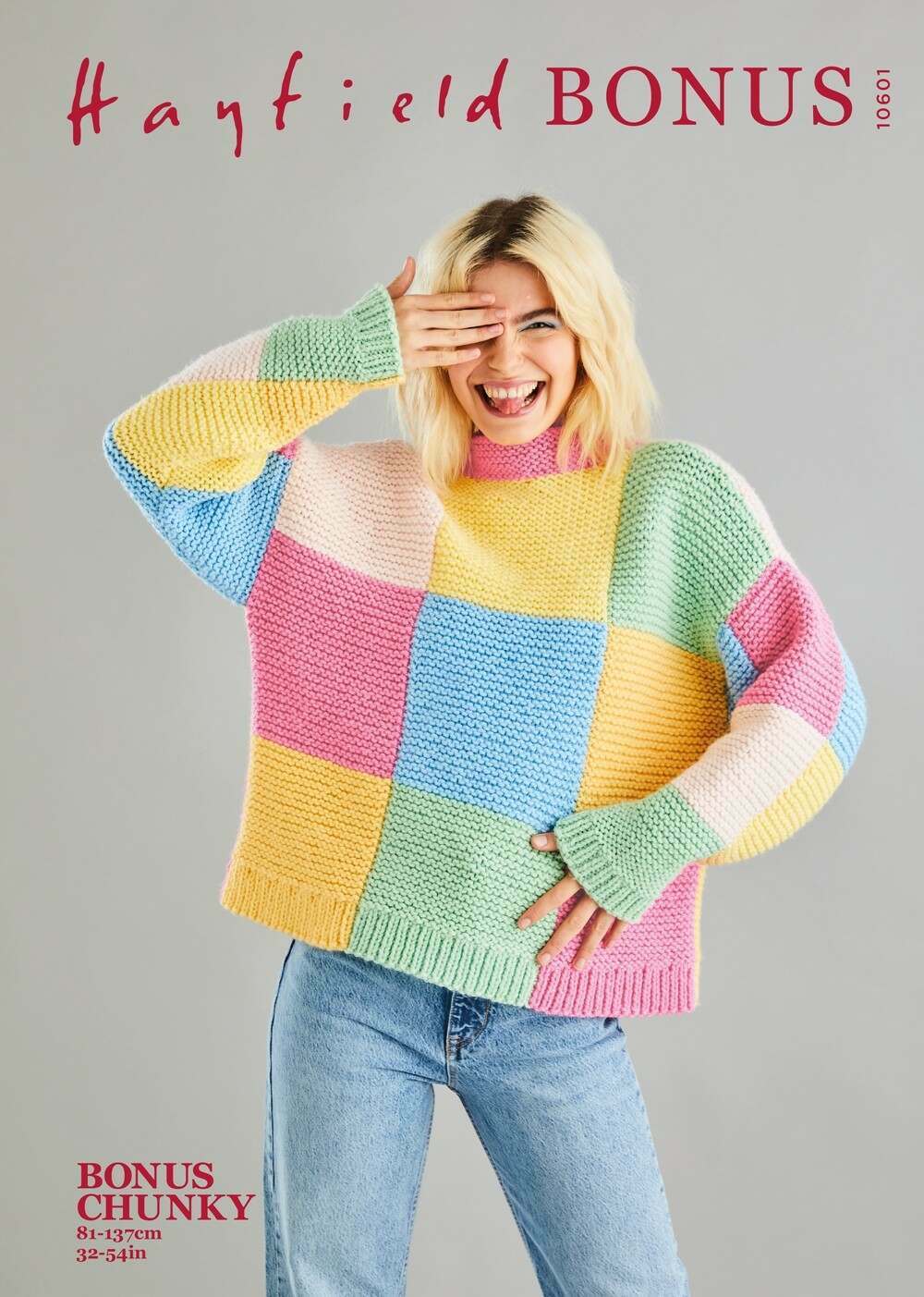 Sirdar 10601 Sweater in Hayfield Bonus Chunky