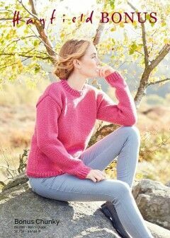 SIRDAR 8291  Women’s Sweater in Hayfield Spirit Chunky